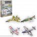 Top Race 3D Puzzle 3 Pack of Nimitz Aircraft Carrier and Fighter Jet Set Puzzles No Glue No Scissors Easy to Assemble. Set of 3 Puzzles B075RHN99T